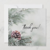 冬のサンキューカード サンキューカード (正面)