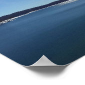 冬のシェーバー湖 ポスター (角)