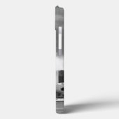 冬のシカゴのスカイラインの全景 Case-Mate iPhoneケース (裏面 / 左)