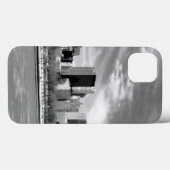 冬のシカゴのスカイラインの全景 Case-Mate iPhoneケース (裏面 (横))