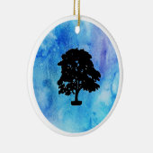 冬のシカモアギャップセラミック装飾 セラミックオーナメント (右)