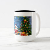 冬のシップスが楽しめるクリスマスマグ ツートーンマグカップ (正面右)