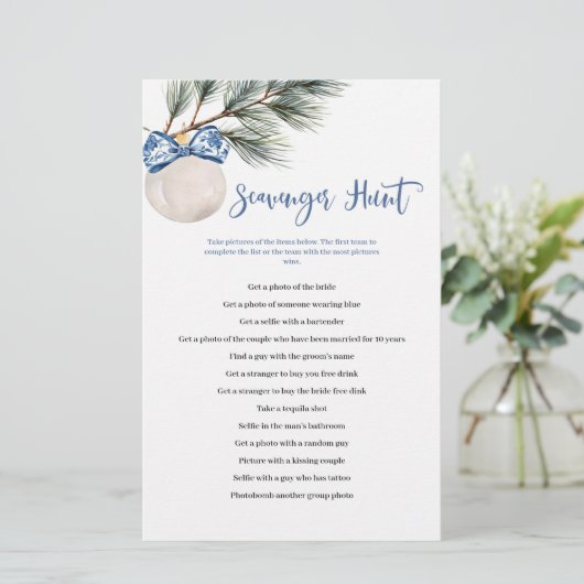 冬のシノワセリーバックススカベンジャー狩りゲームカード (スタンド正面)