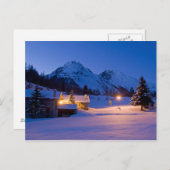 冬のシャレー日の出 ポストカード (正面/裏面)