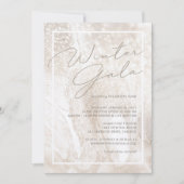 冬のシャンパン ガラ ご招待 招待状 (正面)