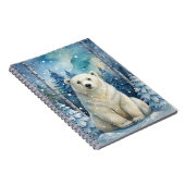 冬のシロクマ ノートブック (右側)