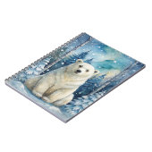 冬のシロクマ ノートブック (左側)