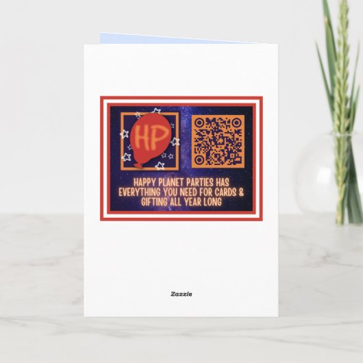 冬のシーンのクリスマス カード (裏面)