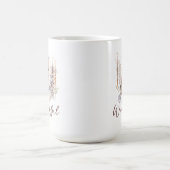 冬のシーンのマグカップ コーヒーマグカップ (中央)