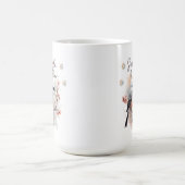 冬のシーンのマグカップ コーヒーマグカップ (中央)