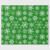 冬のシーンのラッピング紙 ラッピングペーパー (フラット)