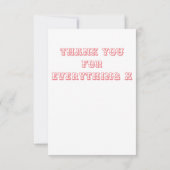 冬のシーンカードをありがとう サンキューカード (裏面)