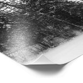 冬のシーンフォトプリントBW フォトプリント            (角)