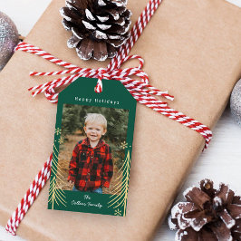 冬のシーンホリデーラベルクリスマスギフトタグ ギフトタグ