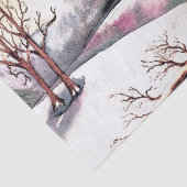 冬のシーン水カラーティッシュペーパー 薄葉紙 (詳細)