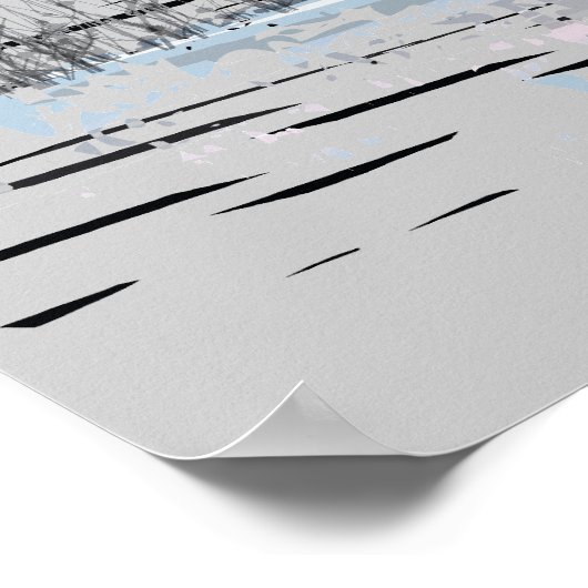 冬のシーン1 ポスター (角)