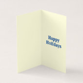 冬のシーン25パックホリデーカード (内部)