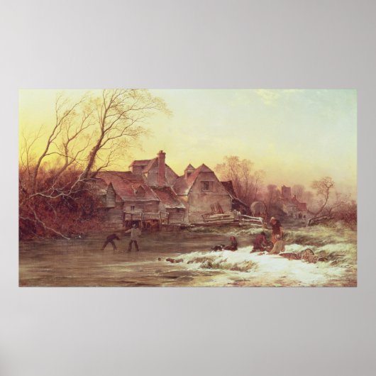 冬のシーン2 ポスター (正面)