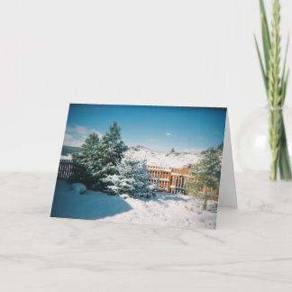 冬のシーン シーズンカード