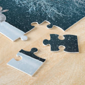 冬のシーン ジグソーパズル (側面)