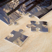 冬のシーン ジグソーパズル (側面)