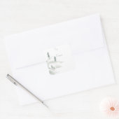 冬のシーン スクエアシール (封筒)