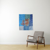 冬のシーン タペストリー (インサイチュ)