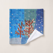 冬のシーン バスタオルセット (ウォッシュタオル)