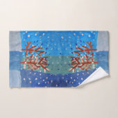 冬のシーン バスタオルセット (ハンドタオル)