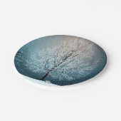 冬のシーン ペーパープレート (アングル)