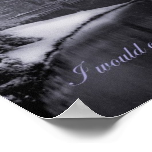 冬のシーン ポスター (角)