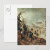 冬のシーン ポストカード (正面/裏面)