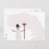 冬のシーン ポストカード (正面/裏面)