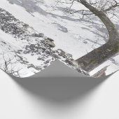 冬のシーン ラッピングペーパー (角)