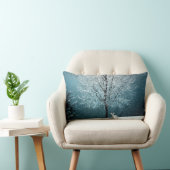 冬のシーン ランバークッション (椅子)