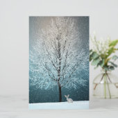 冬のシーン 便箋 (スタンド正面)