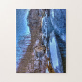 冬のシーンWisconsin。 ジグソーパズル (縦)