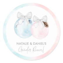 冬のジェンダーが赤ちゃんのシャワーを明らかにする