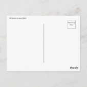 冬のジョージ・ベローズの宮殿 ポストカード (裏面)