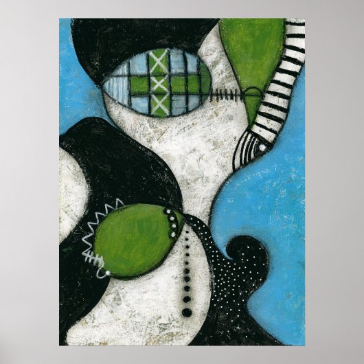 冬のスカーフのポスターウォールアート ポスター (正面)