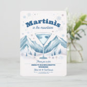 冬のスキーバチェロレッテ週末 招待状 (スタンド正面)