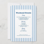 冬のスキーバチェロレッテ週末 招待状 (裏面)