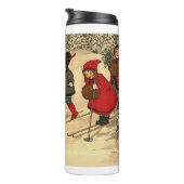 冬のスキー・コーヒー タンブラー (回転右)