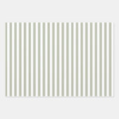 冬のスケートで滑る犬ギフトラップフラットシート – セット3 ラッピングペーパーシート (正面3)