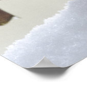 冬のスズメ ポスター (角)