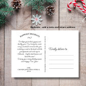 冬のスノーフレークのドードル、クリスマスの写真、幸せ シーズンポストカード