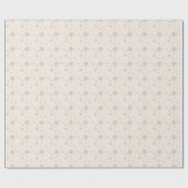 冬のスノーフレークスクリスマスラッピング紙 ラッピングペーパー (フラット)