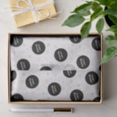 冬のスノーフレーク会社のロゴホリデービジネス 薄葉紙 (ギフト)