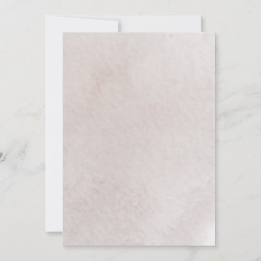 冬のスノーフレーク赤面結婚式の日付を保存 招待状 (裏面)