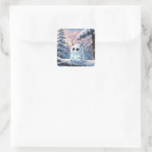 冬のスプライト スクエアシール (バッグ)